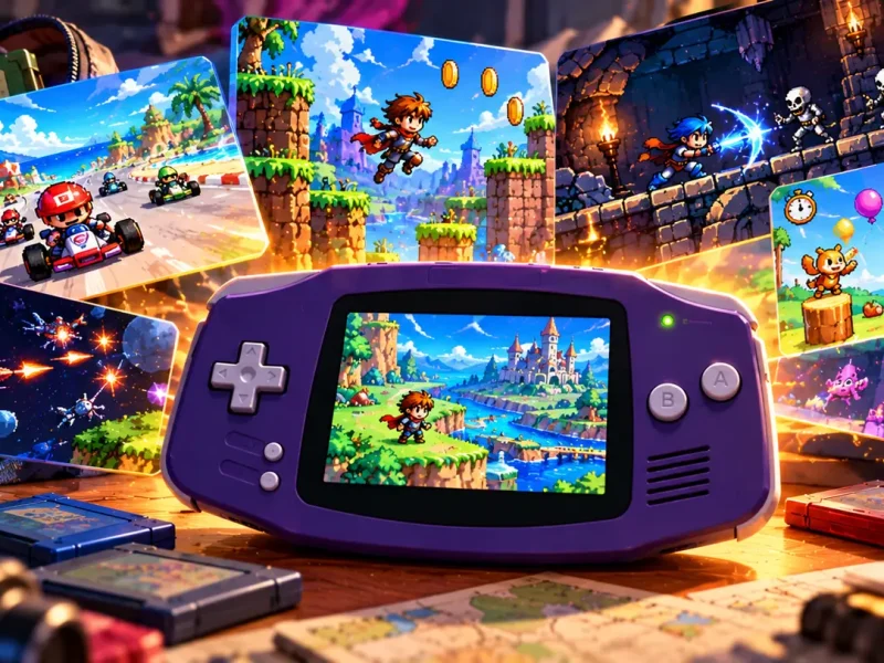 GBA games for short sessions featuring quick portable gameplay