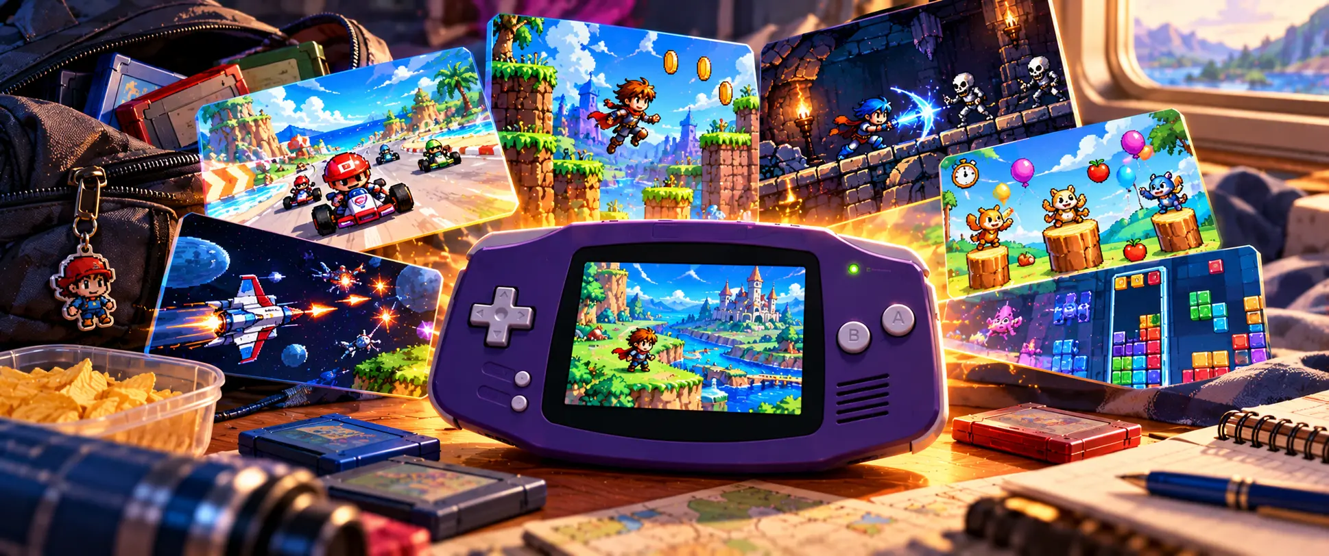 GBA games for short sessions featuring quick portable gameplay